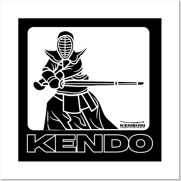 KENDO COMBAT Wall Art by Kenshin